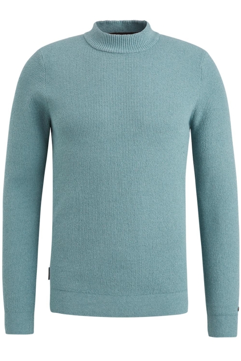 Cast Iron mock neck fine boucle